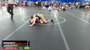 88 lbs Finals (2 Team) - Landon Piovarchy, Rogue Wrestling vs Sawyer Breslin, Ohio Gold 24k