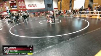 140 lbs Cons. Round 4 - Alexis Thompson, Pinedale vs Cara Andrews, Star Valley