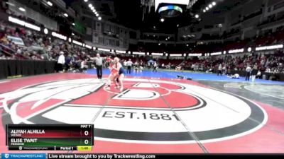 152 lbs Semifinal - Aliyah Alhilla, Weiser vs Elise Twait, Meridian