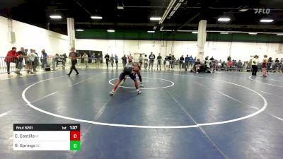 120 lbs Round Of 32 - Christian Castillo, IA vs Richard Springs, SC