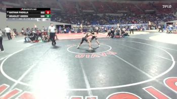 6A Boys 157 lbs Cons. Round 2 - Bradley Green, Sandy Boys vs Nathan Padilla, Roseburg Boys