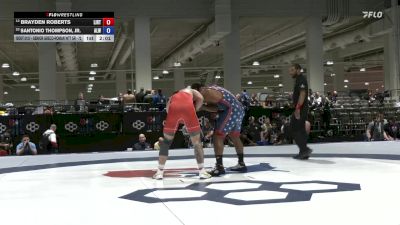 Cons. Round 4 - Brayden Roberts, LIRTC vs Santonio Thompson, Jr., Arena LKN Wrestling