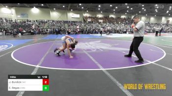 110 lbs Round Of 32 - Jack Burdick, Carbon Wrestling Club vs Ethan Regas, Cornerstone Mat Club