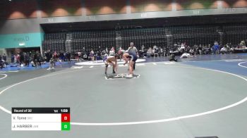 190 lbs Round Of 32 - Vinicius Tome, Stone Ridge Christian vs JHETT HARBER, Lowry