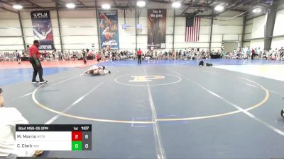 113 lbs Rr Rnd 2 - Mike Morris, MetroWest United Black vs Collin Clark, Indiana Outlaws Yellow