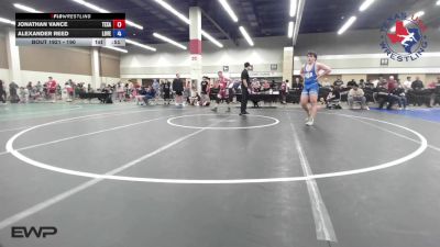 190 lbs Round Of 32 - Jonathan Vance, Texas vs Alexander Reed, Lovejoy Wrestling Club