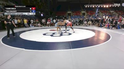 215 lbs Semis - Cade Ziola, NE vs Kai Calcutt, IL