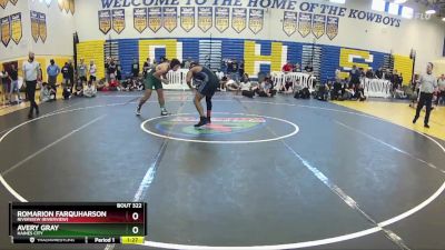175 lbs Semifinal - Romarion Farquharson, Riverview (Riverview) vs Avery Gray, Haines City