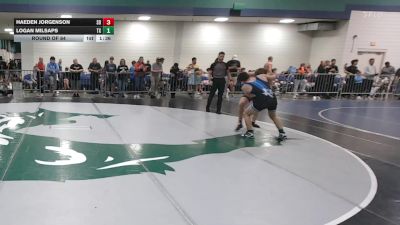 144 lbs Round Of 64 - Haeden Jorgenson, SD vs Logan Milsaps, TX
