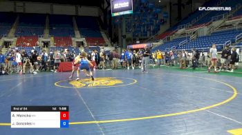 138 lbs Rnd Of 64 - Aaron Meincke, Minnesota vs Jacob Gonzales, Michigan