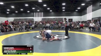 105 lbs Round 3 (8 Team) - Chase Davis, Team 922 (OH-PA) vs Griffin Felder, Thorn Wrestling (MN)