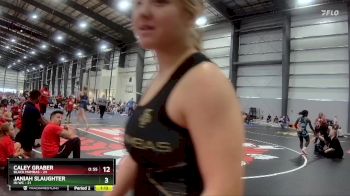 122 lbs Finals (8 Team) - Carolyn Geckler, Black Mambas vs EMMA ENGELS, ISI WC