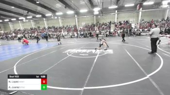 82 lbs Rr Rnd 1 - Noah Lopez, Montrose Elite vs Antonio Juarez, Stout Wr Acd