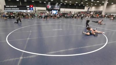 140 lbs Champ. Rd Of 16 - Nina Shelger, Paradigm Wrestling vs Aiyanna Koranda, Weigh In Club