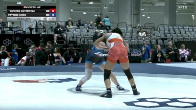 115 lbs Quarters - Aubree Gutierrez, Surfside X Wrestling vs Payton Gines, Sanderson Wrestling Academy