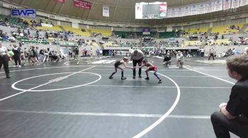 61 lbs Consi Of 8 #2 - John Ross Henry, Fayetteville Wild Hog Wrestling vs Jaxson Truong, Pottsville Apache Youth Wrestling