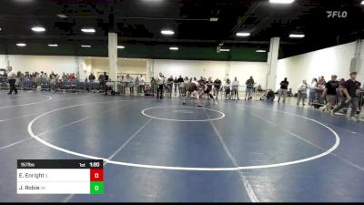 157 lbs Round Of 32 - Eddie Enright, IL vs Jake Robie, VA