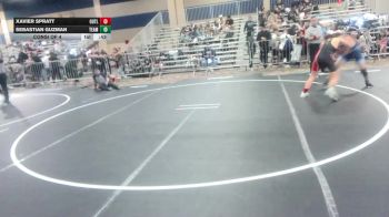 130 lbs Consi Of 4 - Xavier Spratt, Outlaws vs Sebastian Guzman, Team So-Cal