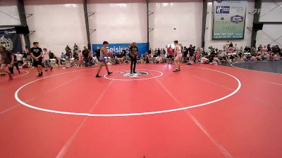 155 lbs Quarterfinal - Ezra Swisher, Meatballs vs Michael McGuinness, Blue Wave Barn