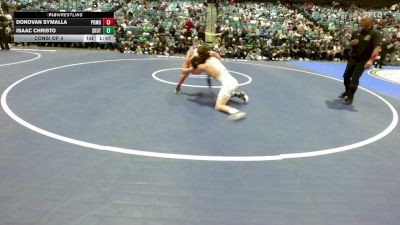 157 lbs Consi Of 4 - Donovan Symalla, Pomona vs Isaac Christo, Omaha Skutt Catholic