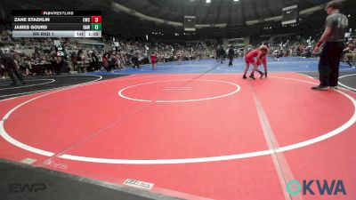 75 lbs Rr Rnd 1 - Zane Staehlin, Cowboy Wrestling Club vs James Gourd, Raw Wrestling Club
