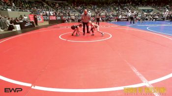66 lbs Consi Of 16 #2 - Allie Mancuso, HWC vs Tennesselynn Goodner, Prodigy Elite Wrestling