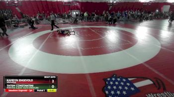 70 lbs Quarterfinal - Kamdyn Engevold, Wisconsin vs Tatem Constantini, Parkview Albany Youth Wrestling