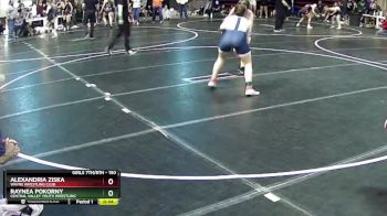 150 lbs Champ. Round 1 - Raynea Pokorny, Central Valley Youth Wrestling vs Alexandria Ziska, Wayne Wrestling Club