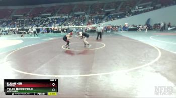 6A-132 lbs Cons. Round 3 - Tyler Bloomfield, West Salem vs Elijah Her, McDaniel