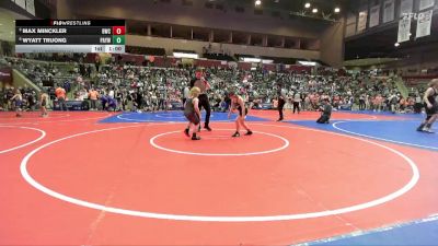 90 lbs Quarterfinal - Max Minckler, Bentonville Wrestling Club vs Wyatt Truong, Pottsville Apache Youth Wrestling