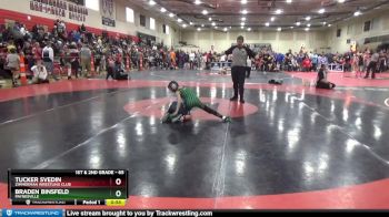 65 lbs Cons. Round 2 - Braden Binsfeld, Paynesville vs Tucker Svedin, Zimmerman Wrestling Club
