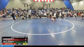 130 lbs Cons. Round 1 - Austin Bennett, Team Prestige vs Royal Apodaca, Roy Wrestling Club