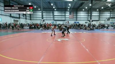165 lbs 1 - Dextor Stephens, NC PRIDE vs Kendall Collins, REAL LIFE WRESTLING CLUB