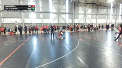 49 lbs Champ. Round 2 - Liam Cissell, Team Scorpion Wrestling Club vs Luis Almaguer, Victory Wrestling-Central WA