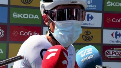 Enric Mas On Protecting Second Place At 2022 Vuelta A España