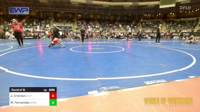 55 lbs Round Of 16 - Jayden Crisman, Allphase vs Maverick Fernandez, DCWA