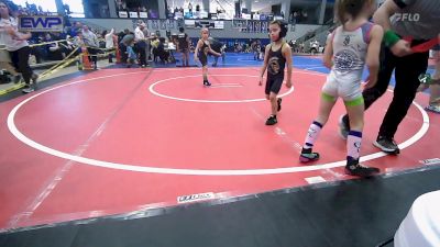 46 lbs Round Of 16 - Connor Roberts, Berryville Youth Wrestling Club vs Ronnie Leyba, Team Tulsa Wrestling Club