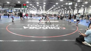 80 lbs Rr Rnd 3 - Cameron Ferreira, CTWHALE Orca - MS vs Charlie LoBello, Shore Thing Surf - MS