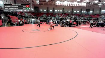 110 lbs Cons. Round 2 - Paulina Natividad, El Paso Franklin vs Kyanna Cigarroa, El Paso Socorro