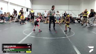 40 lbs Round 6 (8 Team) - Marcus Belton, Scorpions vs Allana Smith, FL Scorpions