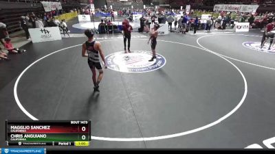 149 lbs Champ. Round 1 - Chris Anguiano, California vs Magglio Sanchez, California