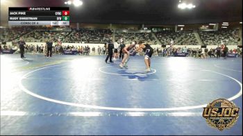 140 lbs Consi Of 4 - Jack Pike, CYWC vs Rudy Sweetman, Bristow Youth Wrestling