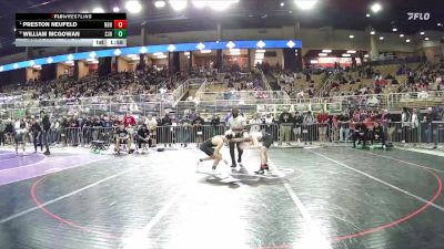 120 1A Quarterfinal - Preston Neufeld, North Bay Haven vs William McGowan, St. John Neumann