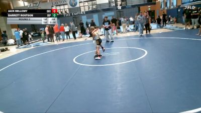 65-70 lbs Round 2 - Barrett Routson, Empire vs Jack Bellomy, Davis Wrestling Club
