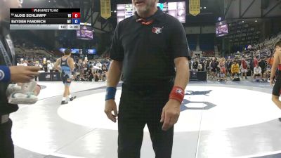 132 lbs Champ. Rd Of 128 - Alois Schlumpf, Wisconsin vs Bayden Fandrich, Montana