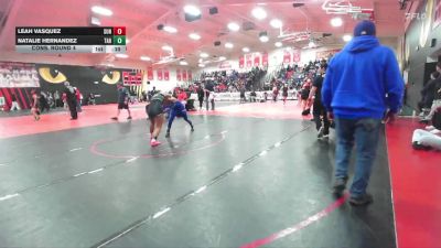 145 lbs Cons. Round 4 - Leah Vasquez, Sunnyside vs Natalie Hernandez, Tahquitz