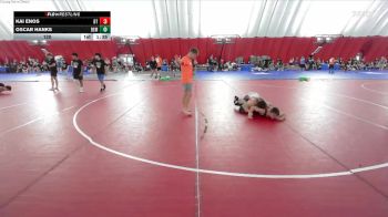 120 lbs Placement (16 Team) - Kai Enos, Batavia A vs Oscar Hanks, Bemidji