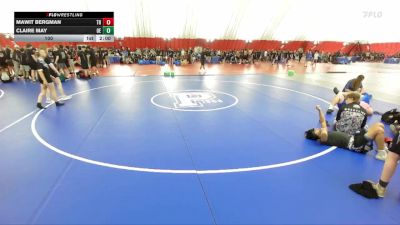 100 lbs Round 8 (10 Team) - Jaydis Sordelet, Franklin Central vs Claire May, Oswego East