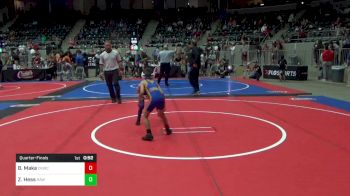 52 lbs Quarterfinal - Braesyn Maka, Chaparral Kids Wrestling Club vs Zephan Hess, RAW