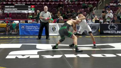 114 lbs Consi 3 - Cruz Little, Faith Christian vs Camron Smith, Trinity*